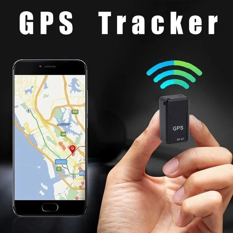 GF-07 Mini GPS Tracker – Rechargeable Real-Time Car & Bike Tracking Device with Voice Monitoring (With Box)
