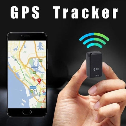 GF-07 Mini GPS Tracker – Rechargeable Real-Time Car & Bike Tracking Device with Voice Monitoring (With Box)