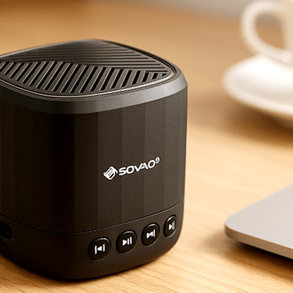 SOVO SBS-503 BASH Series 10W Bluetooth Speaker – Super Bass Portable Wireless Speaker with FM, USB, TF & AUX Support