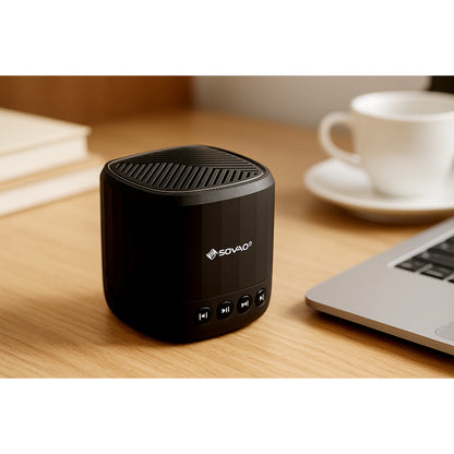 SOVO SBS-503 BASH Series 10W Bluetooth Speaker – Super Bass Portable Wireless Speaker with FM, USB, TF & AUX Support